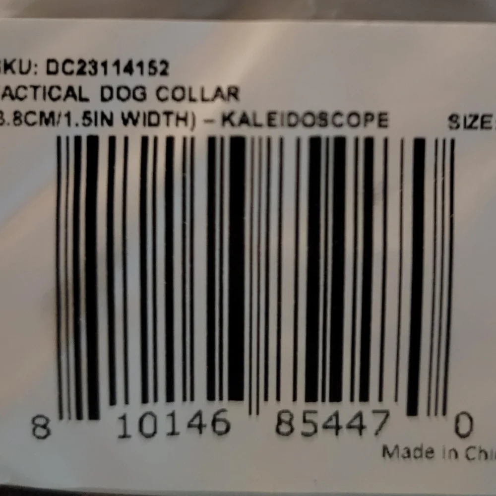 Spark Paws Rainbow Dog Collar - Picture 4 of 4